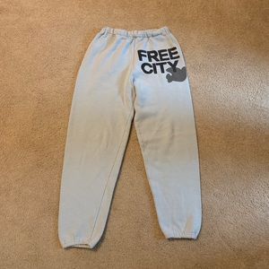 Light Blue Free City Sweatpants (size S)